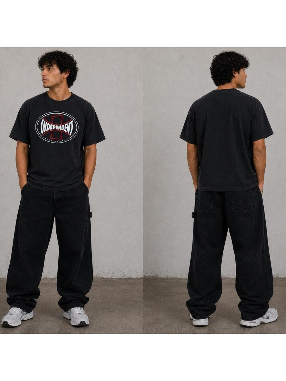 Independent Trucks Logo T-Shirt – Black | Size Large